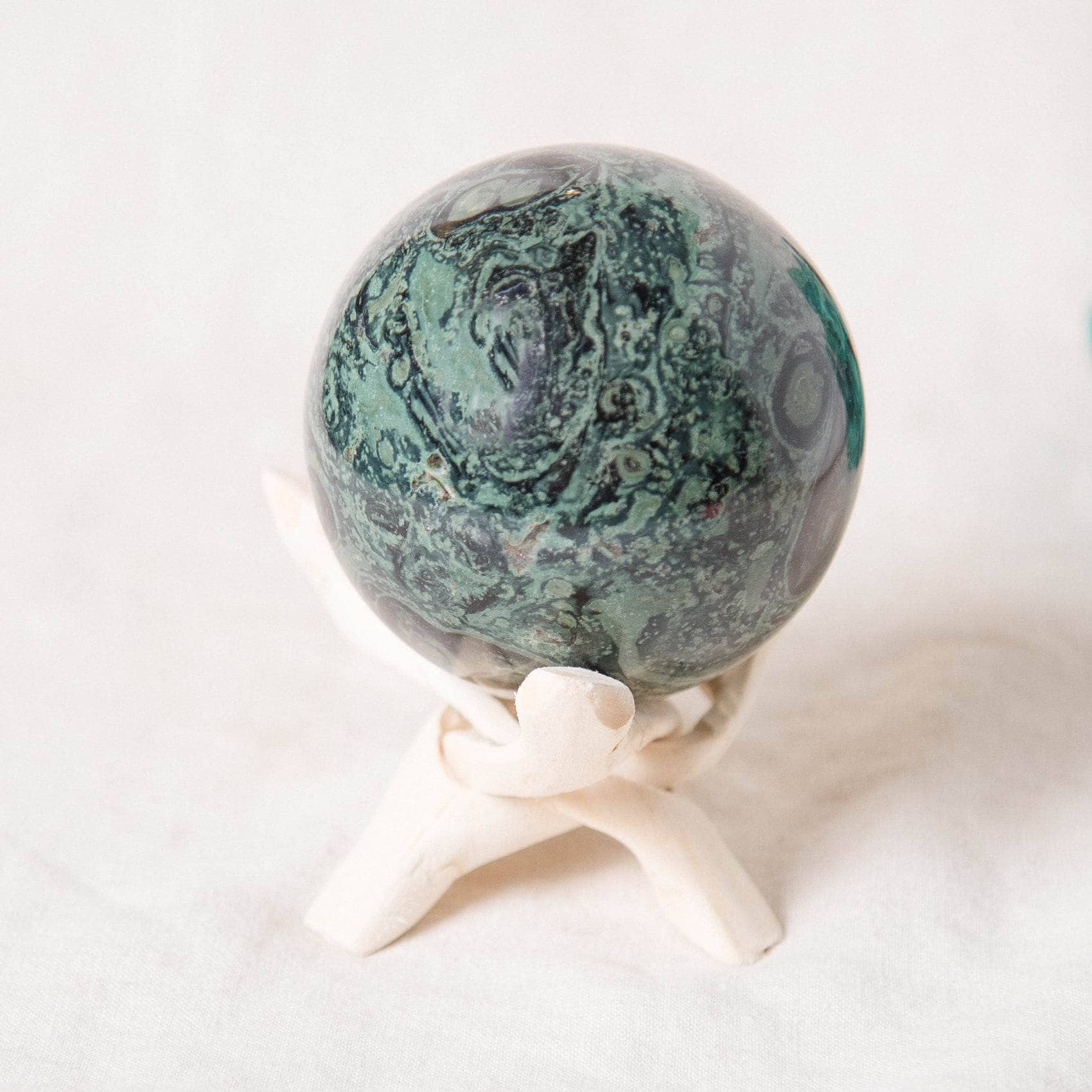 Tiny Rituals - Wholesale Spiritual Stone/Crystal - Kambaba Jasper Sphere - AAA Premium Quality2