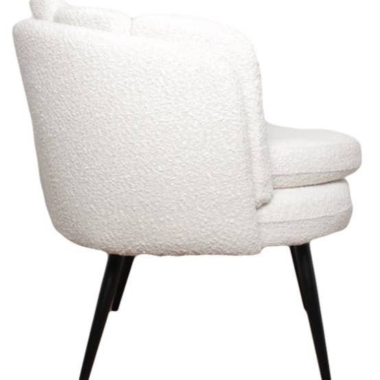 Lounge Chair JOAH High Five | boucle for wholesale by Treasure Hunt Amsterdam
