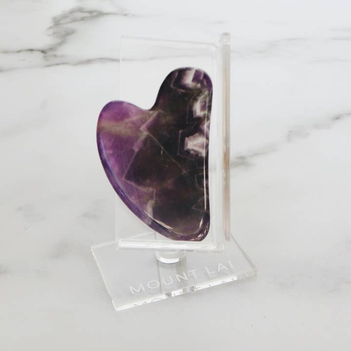 Soporte de exhibición de Lucite Gua Sha Tool para venta al por mayor de Mount Lai