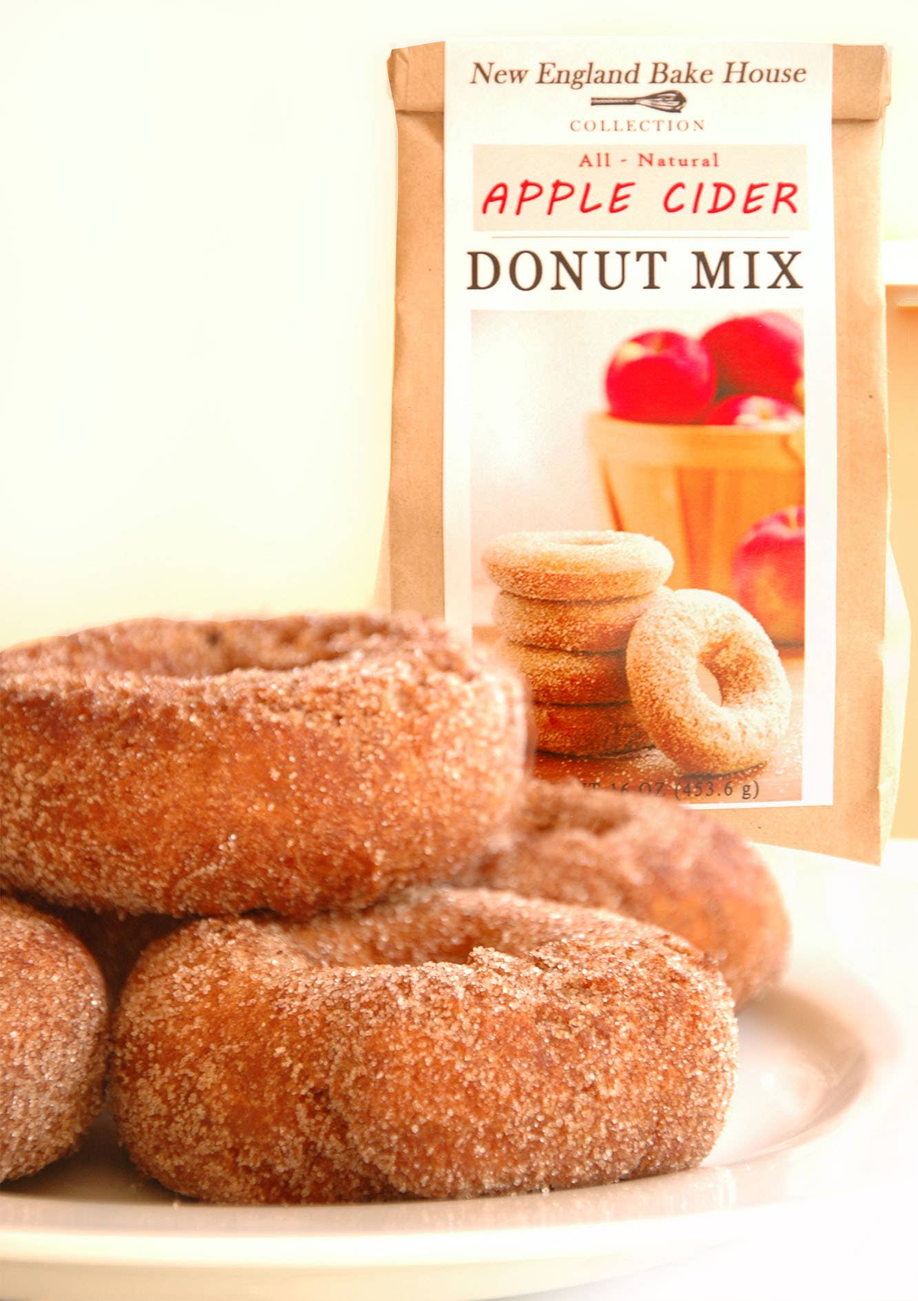New England Bake House – Engroshandel Kagemix – Æble Cider Donut Mix2