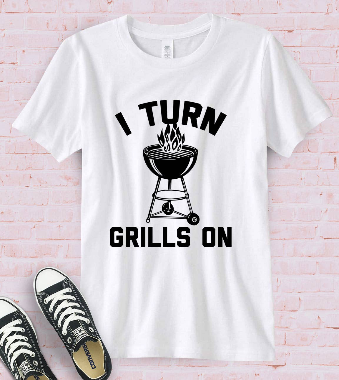 House Of Rodan - Vente T-shirt à imprimés – homme - I Turn Grills On - T-shirt Cookout Fête des Pères3