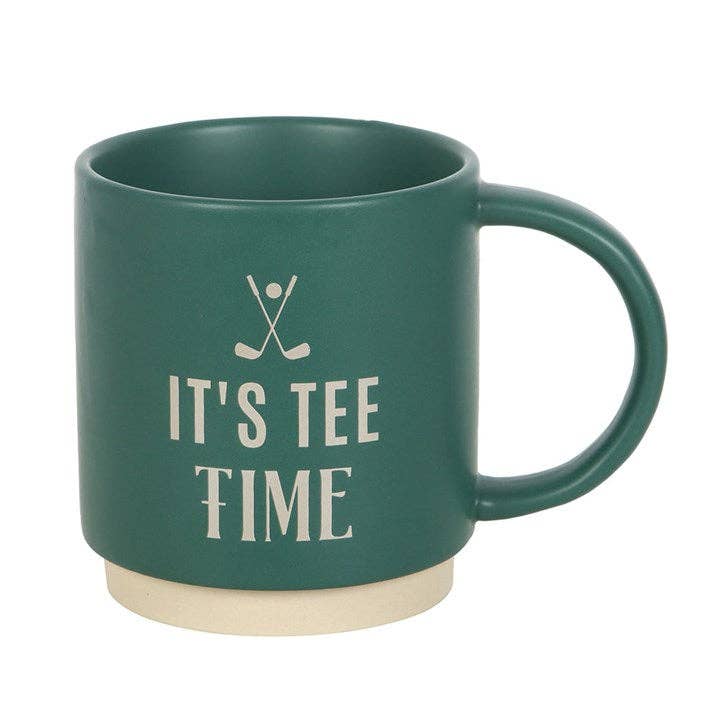 Something Different Wholesale - Wholesale Coffee mug - It's Tee Time Father's Day Mug with Golf Tees3