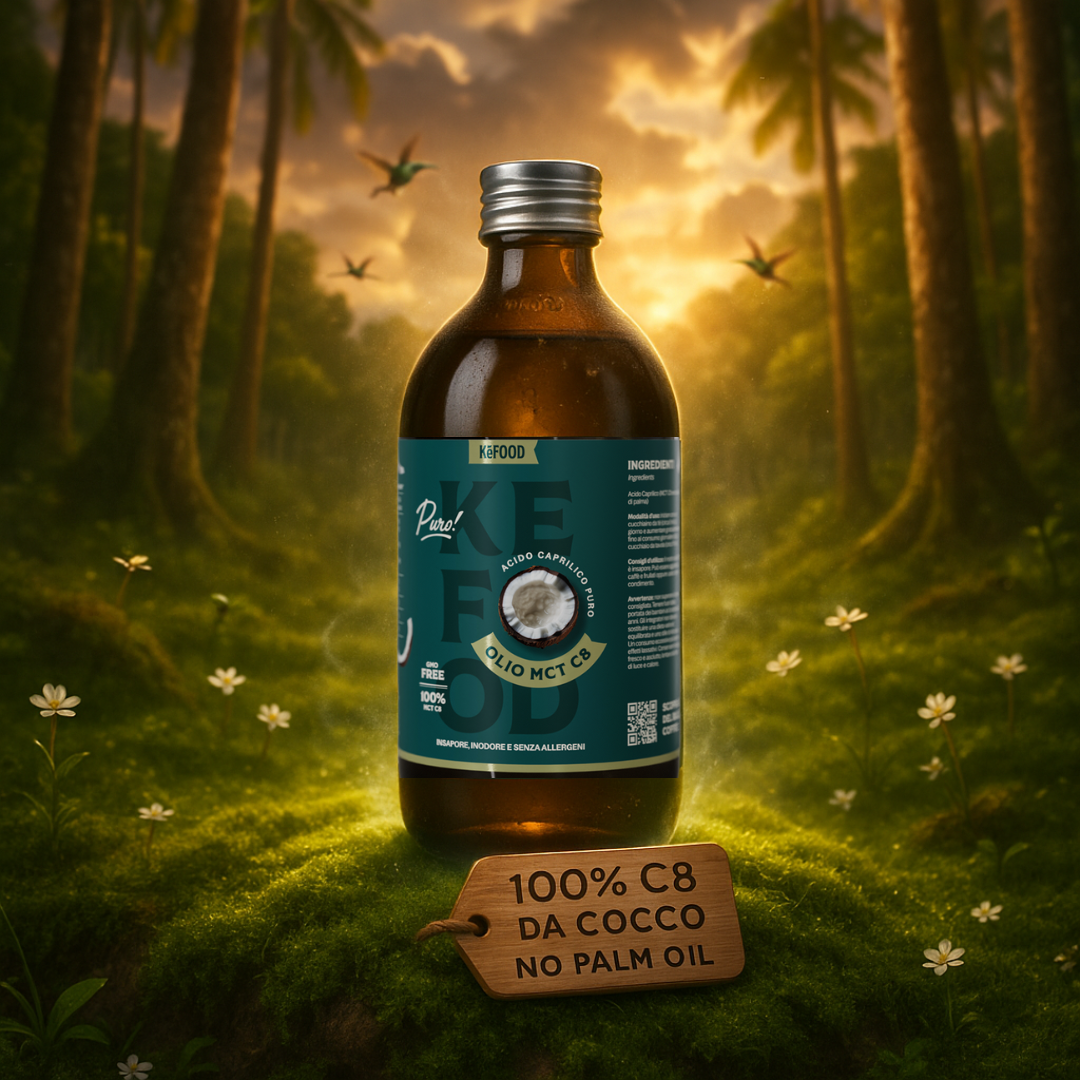 KeFood – wholesale Cooking oil – PURE C8 MCT OIL 500ML FOR BULLETPROOF COFFEE KETOGENIC DIET4