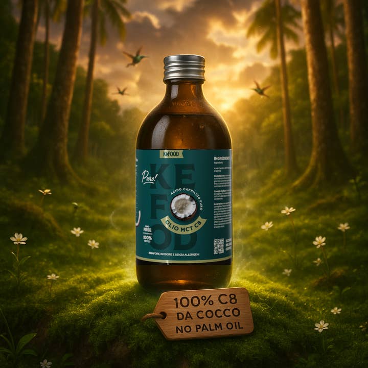 KeFood - Wholesale Cooking oil - PURE C8 MCT OIL 500ML FOR BULLETPROOF COFFEE KETOGENIC DIET4