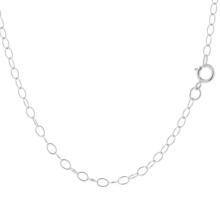 Plazko - Wholesale Link & Chain Necklace - Cable Chain Sterling Silver 3x2mm 24" W/ Spring Ring Clasp - 1pc2