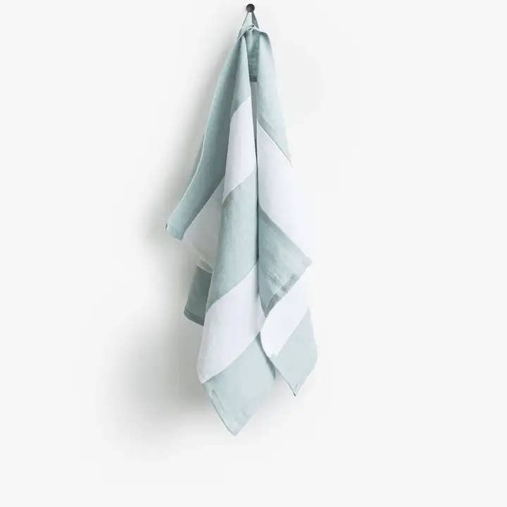 MagicLinen (We handle U.S. import procedures for you) - Wholesale Tea Towel - Striped Linen Tea Towel in a bundle | Zero-waste3