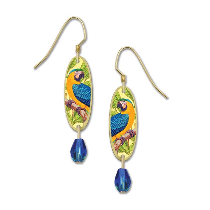 Perroquet ovale pour la vente par Left Hand Studios