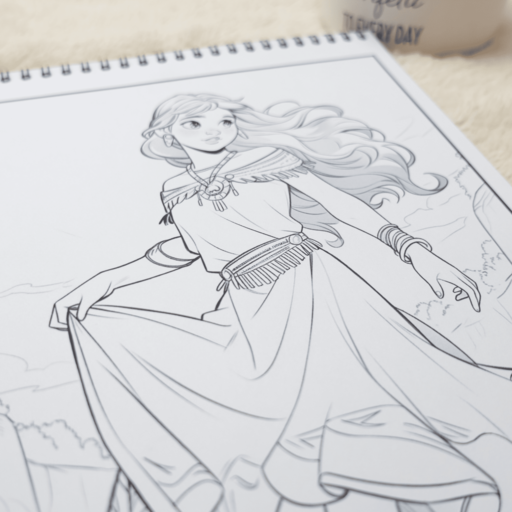 ColorFall Editions – wholesale Colouring and activity book – adult – Beautiful Native American Indian Coloring Book For Adults2