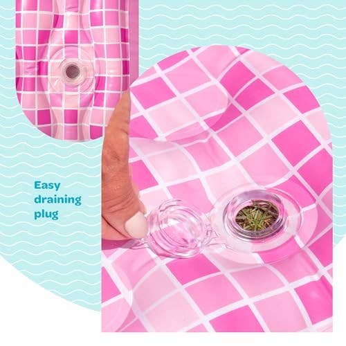 Top Rated Brands - Wholesale Inflatables - Inflatable Pool 90"x60"x19" Playful Pink5