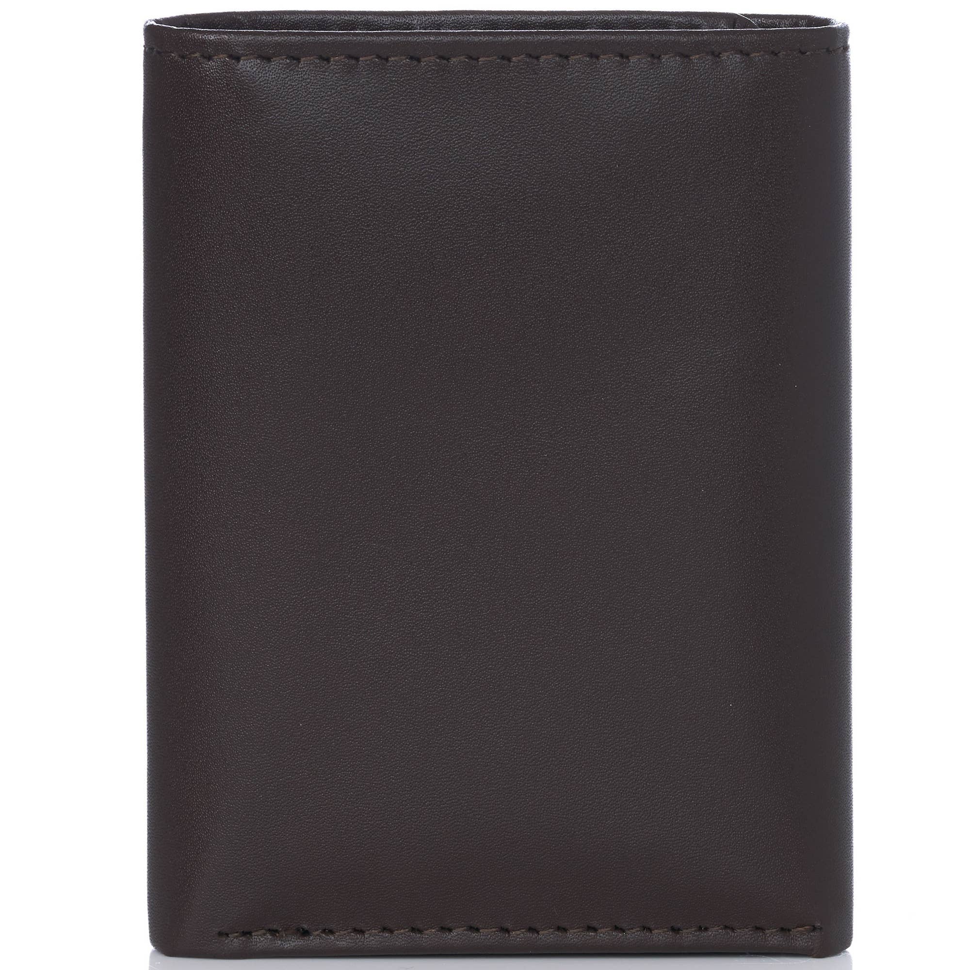 Alpine Swiss - Wholesale Wallet - Men's - Alpine Swiss RFID Mens Wallet Deluxe Capacity Trifold With Divided Bill Section - 978-PARENT11