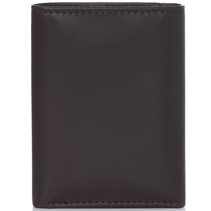 Alpine Swiss – Carteira – Homem por atacado – Carteira masculina Alpine Swiss RFID de capacidade de luxo com três dobras com seção de nota dividida - 978-PARENT11