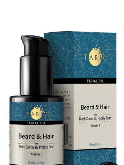 Beard Oil wth Black Cumin & Prickly Pear for wholesale by TARIO