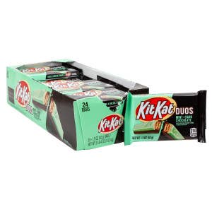 L&F Universal Goods - Wholesale Chocolate Bar - Kit Kat Duos Dark Chocolate Mint 24/1.5OZ0