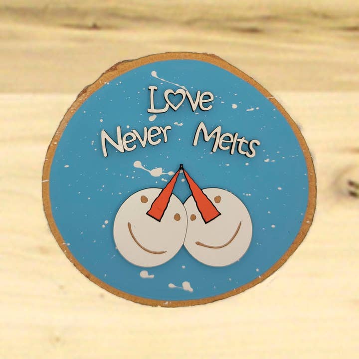 Spears Creations - Wholesale Ornament - Love Never Melts Ornament