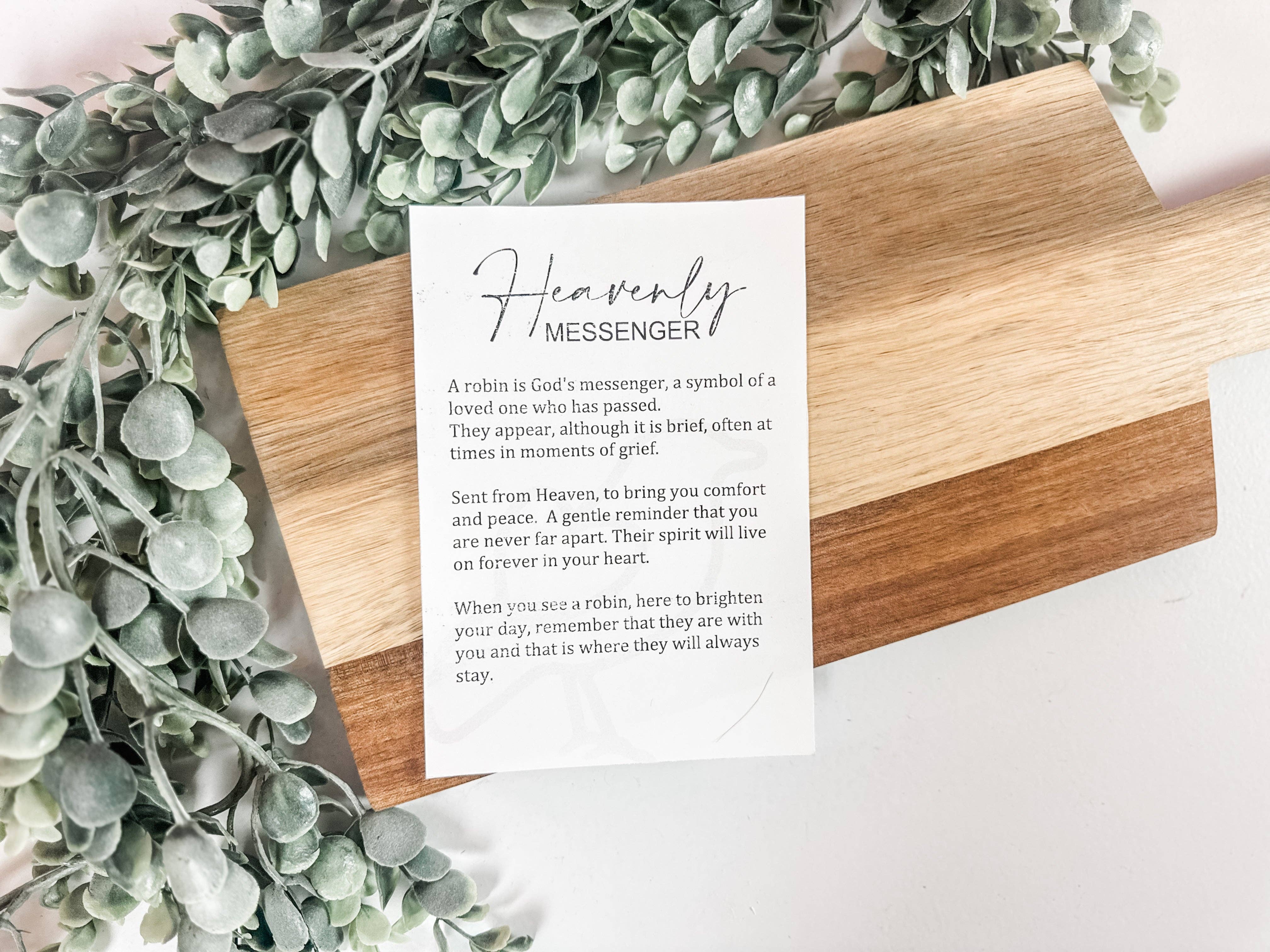 Lumber Revolution - Wholesale Ornament - Heavenly Messenger Robin Ornament | Christmas 2025 Memorial Keepsake5