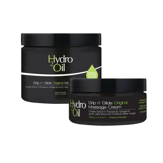 Hydro 2 Olio Grip ‘n Glide Crema da Massaggio – Originale - 400 per la vendita all'ingrosso da parte di Glow Salon Supplies
