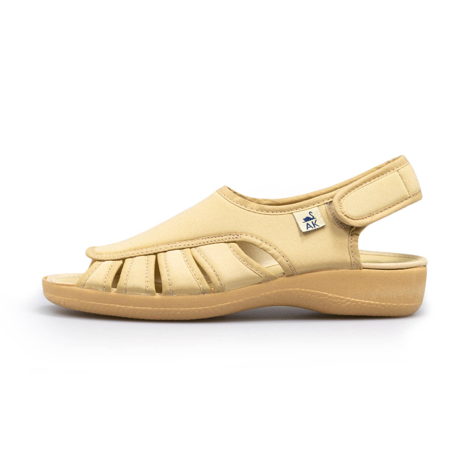 Haikon Hada (Calzame, Alster Komfort, Timoni) - Wholesale Sandals - Women's - Brisa Beig Alster Komfort – Comfort stretch sandal with vulcanized rubber sole1