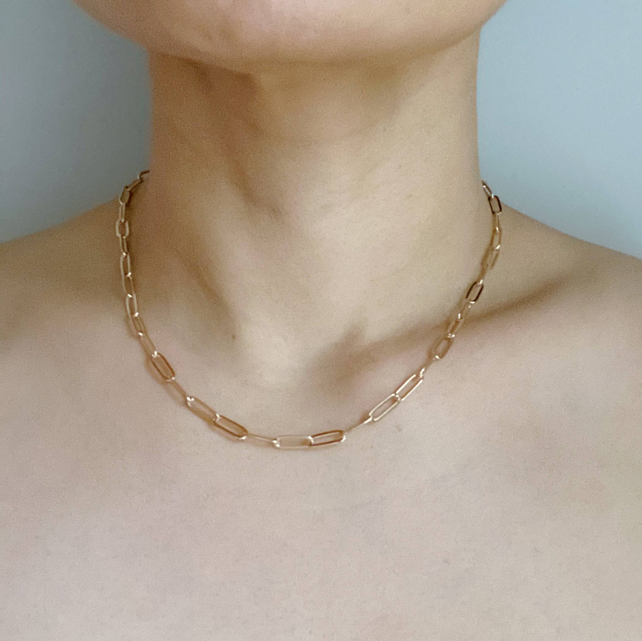Ellison+Young - Wholesale Link & Chain Necklace - Dainty Link Chain Necklace1