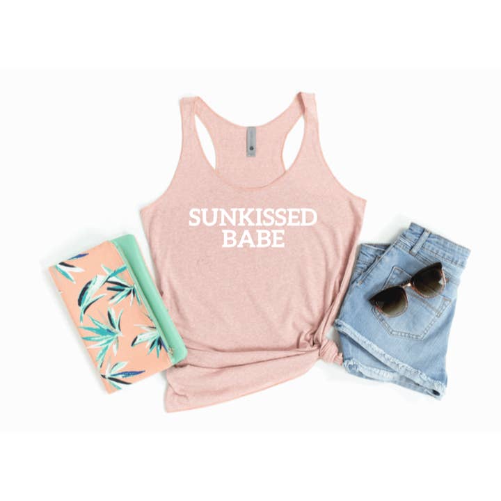 Sweet Living Goods - Wholesale Tank Top - Women's - Sunkissed Babe Summer Tank Top