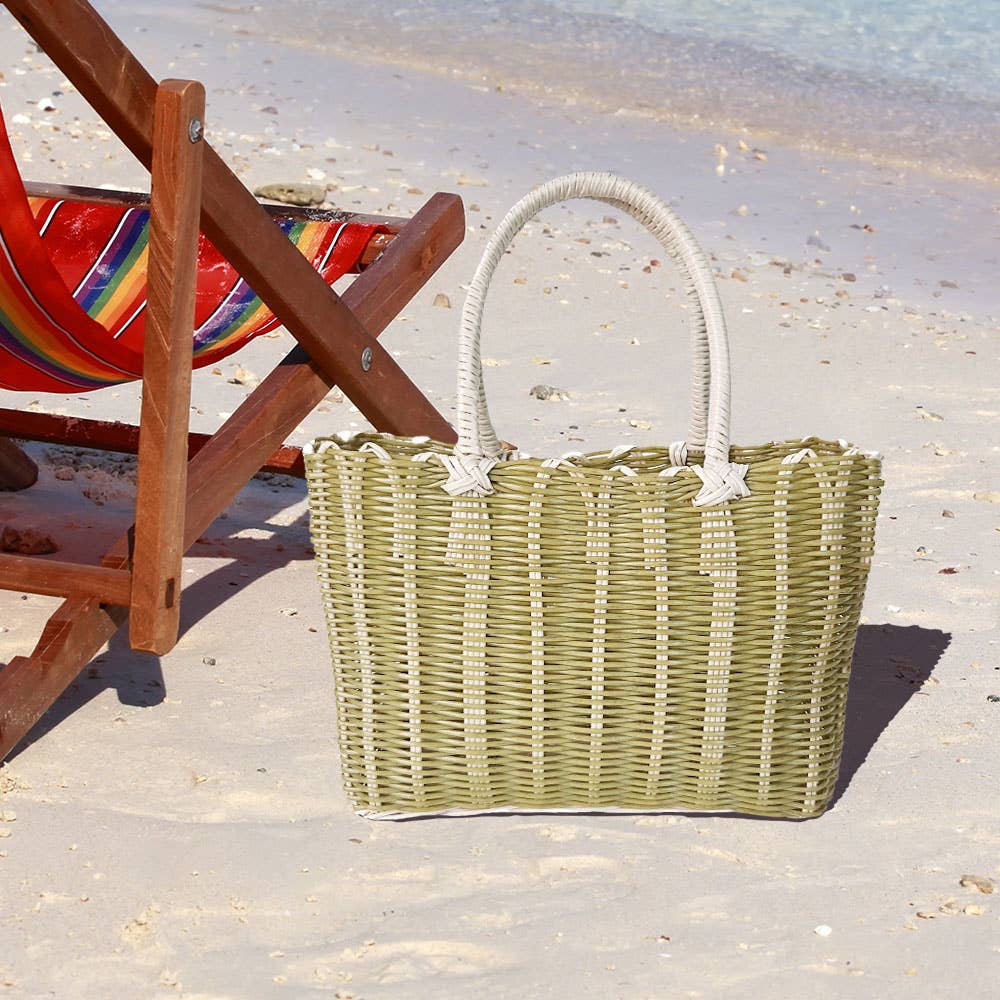 Sensibling Corp. - Venta al por mayor Bolsa de playa - Bolso de mano tejido en cesta / Bolso de hombro9