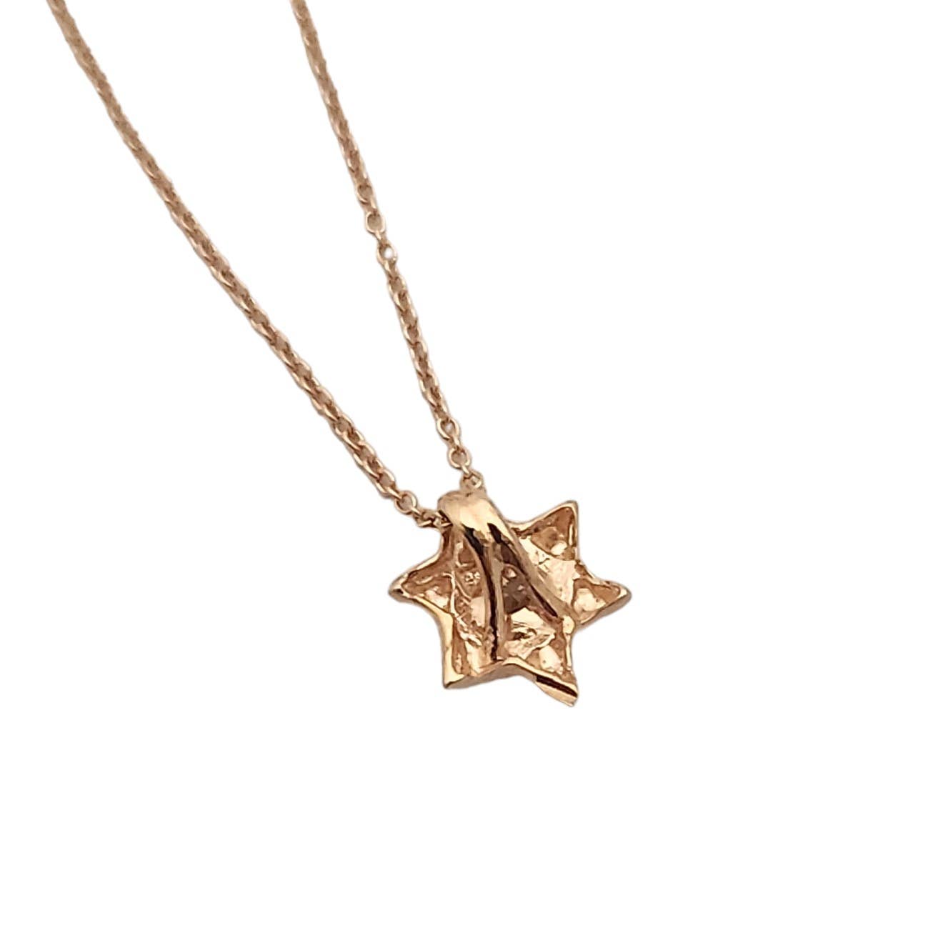 Bareket Fine Jewelry - Wholesale Pendant/Charm Necklace - 14k Gold Tiny Floating Diamond Star of David Pendant2