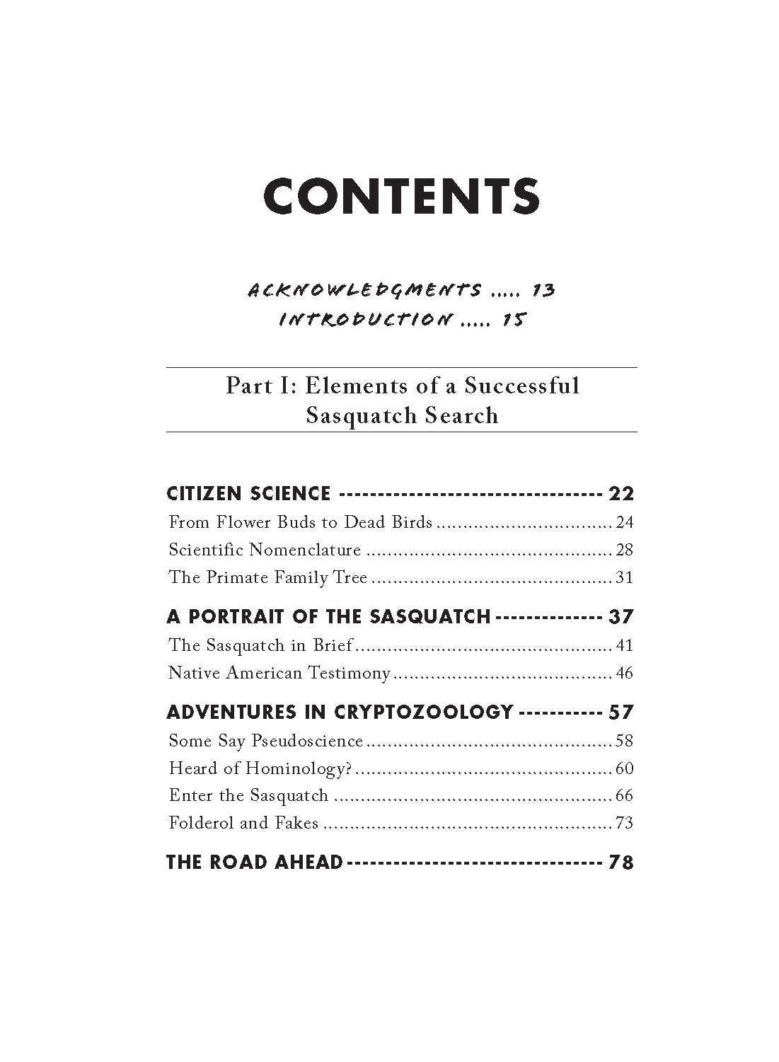 Mountaineers Books - Vente Nature & Outdoors - Le manuel de terrain du chercheur de Sasquatch4