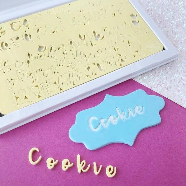 Sweet Stamp - Juego de Galletas - Mayúsculas, Minúsculas, Números y Símbolos para venta al por mayor de Sweet-Stamp