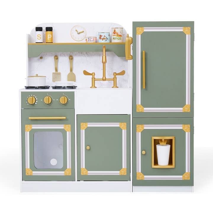 Versailles Deluxe Classic Play Kitchen - Olive green and other Purchase Wholesale complementos playa. Free Returns & Net 60 Terms on Faire trending on Faire.
