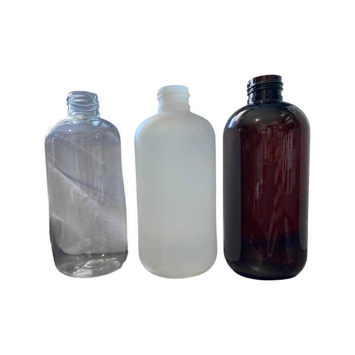 Herbal Love Creations- Luxury Bath and Body - Wholesale Bath/Body Oil - 8 oz Unlabeled Body Oil (clear bottle) - Resell As Your Own