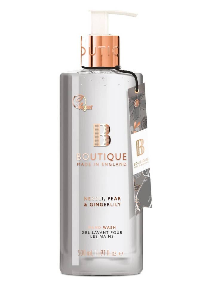 Jabón líquido para manos Neroli, Pera y Flor de jengibre 500 ml para venta al por mayor de Grace Cole