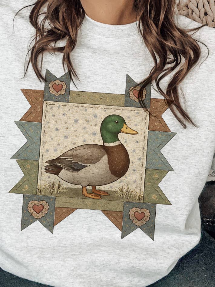 Mallard Duck Quilt Patch for wholesale by The Wild Buck Company