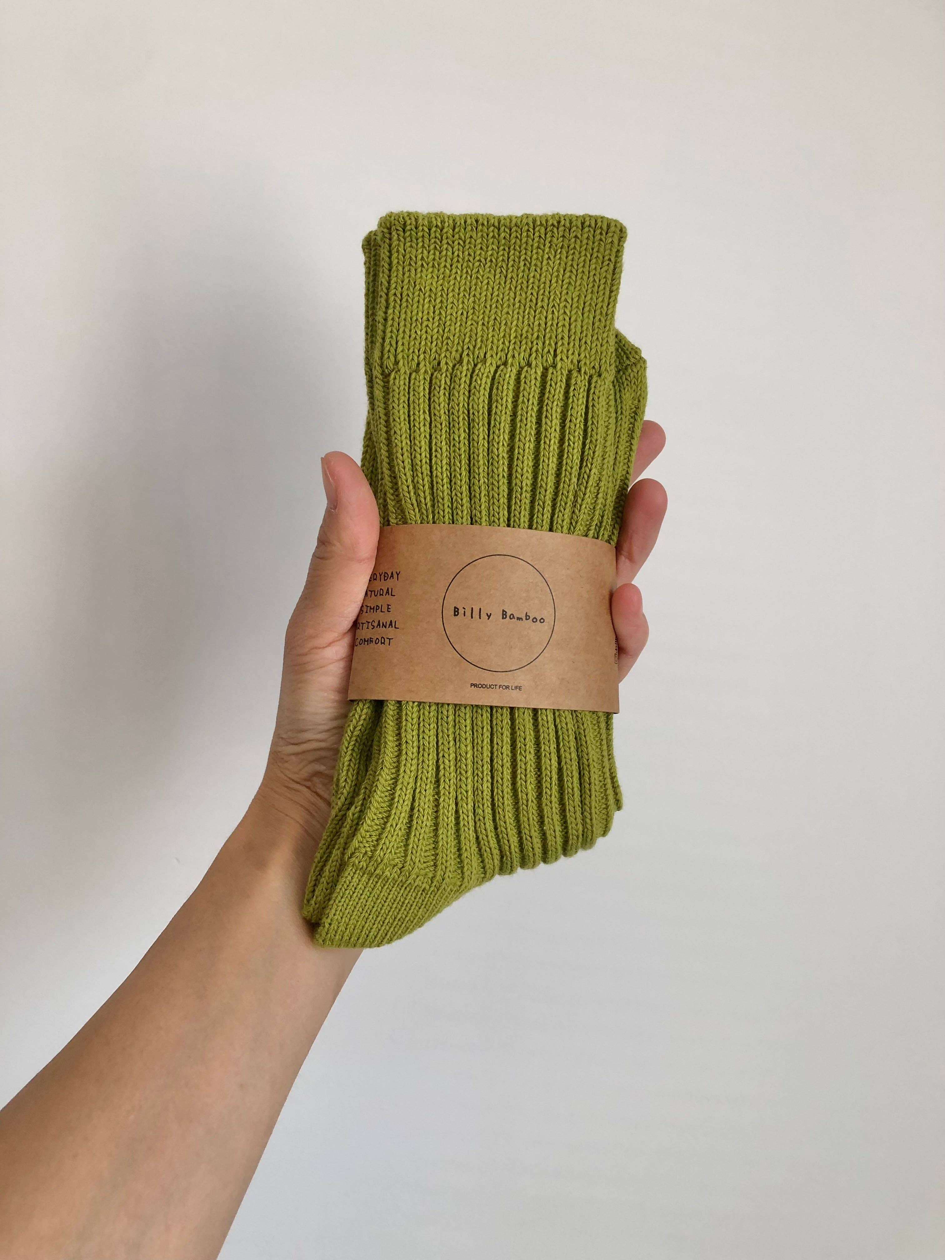 Billy Bamboo - Wholesale Socks - Unisex - RIBBED COTTON HIGH SOCKS - pastel21