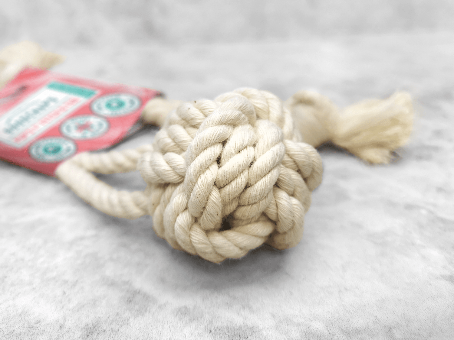 Goodchap's – Engroshandel Tovlegetøj - Hund – Goodchap's første apport- og tovtræksleg til hvalpe | Naturligt bomuldslegetøj til hunde1