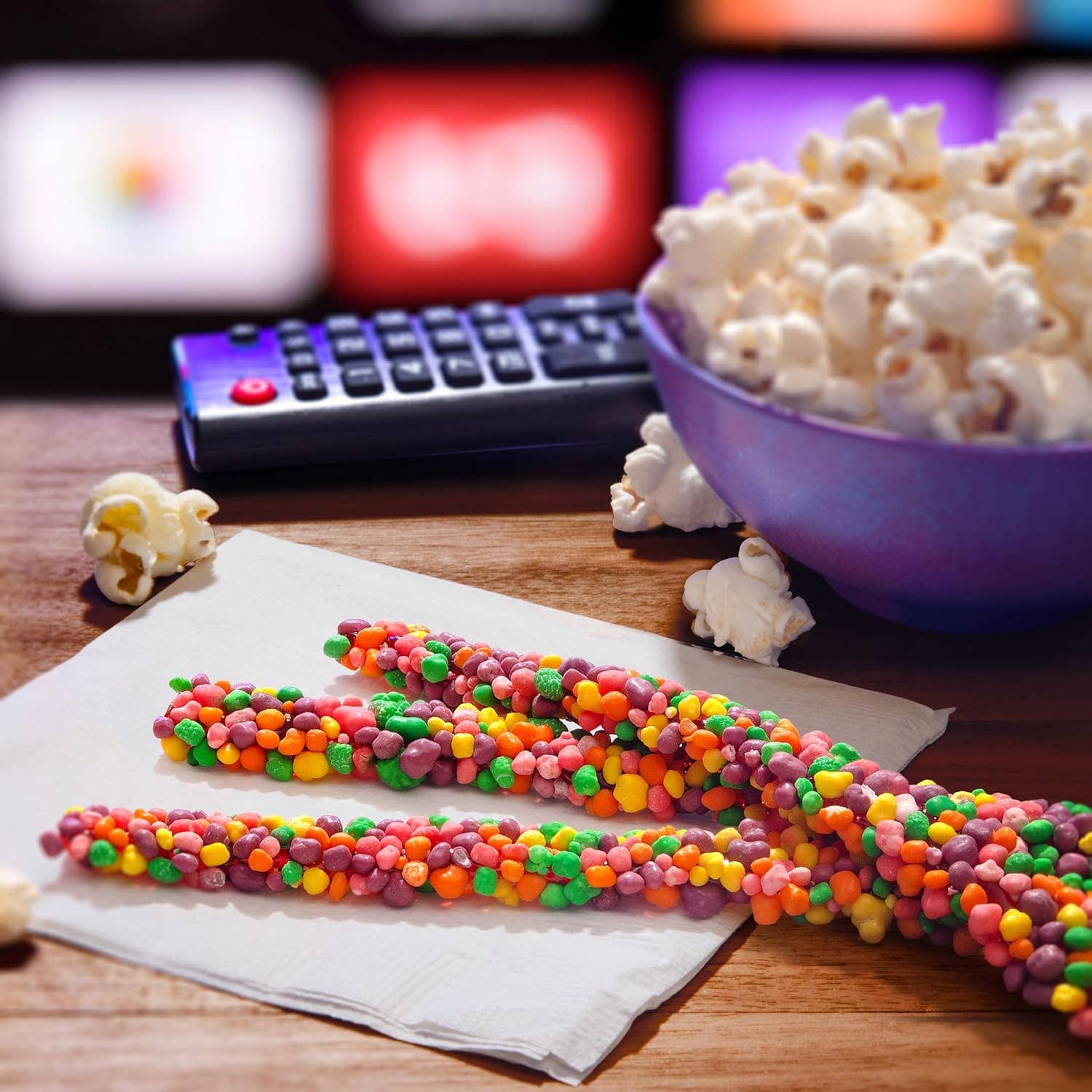 Snacky Candy - Wholesale Hard Candy - Nerds Rope Rainbow 0.96 oz 24 count1