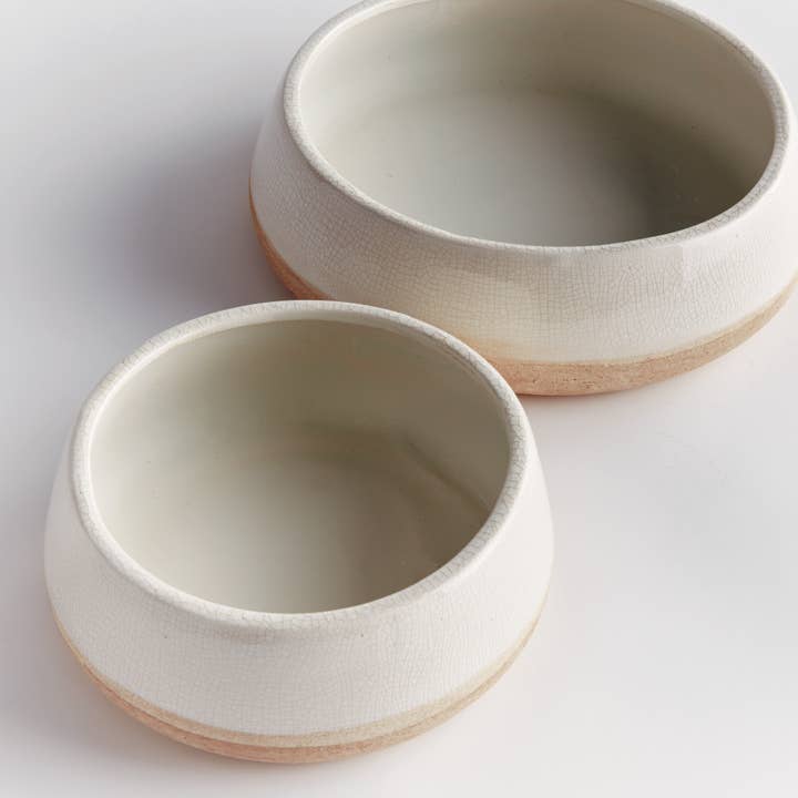 Cream Leona Decorative Bowls for wholesale on Faire