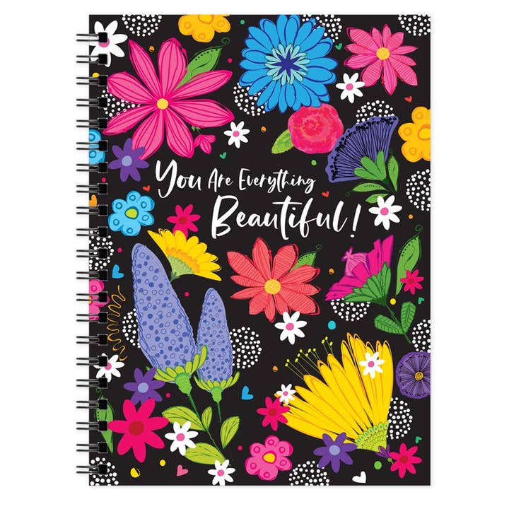 You are Everything Beautiful Spiral Notebook, Journal for wholesale by LindaGeez