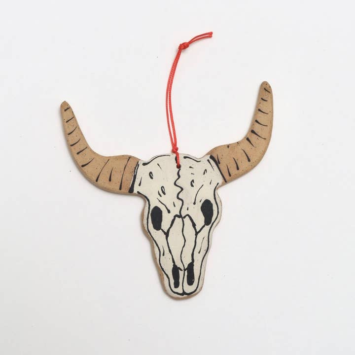 Melville Ceramics - Wholesale Ornament - Skull OrnamentÂ