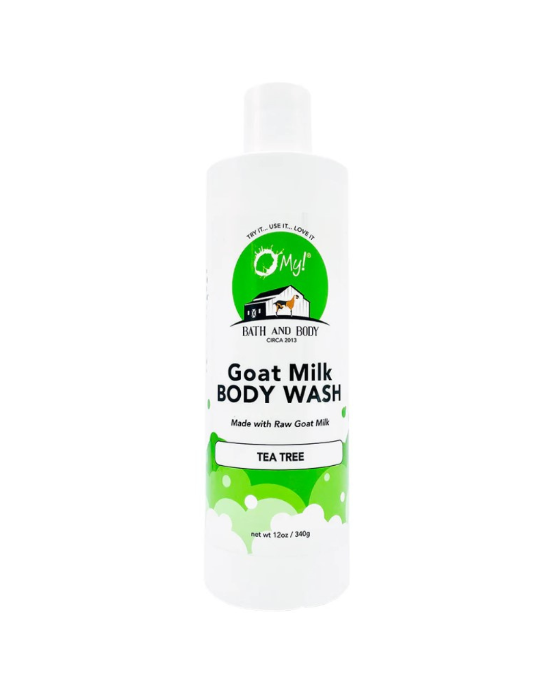 O My! Bath and Body - Wholesale Body Wash/Shower Gel - O My! Goat Milk Body Wash | Excellent for all Skin Types | Free of Parabens & More | Handcrafted in USA4