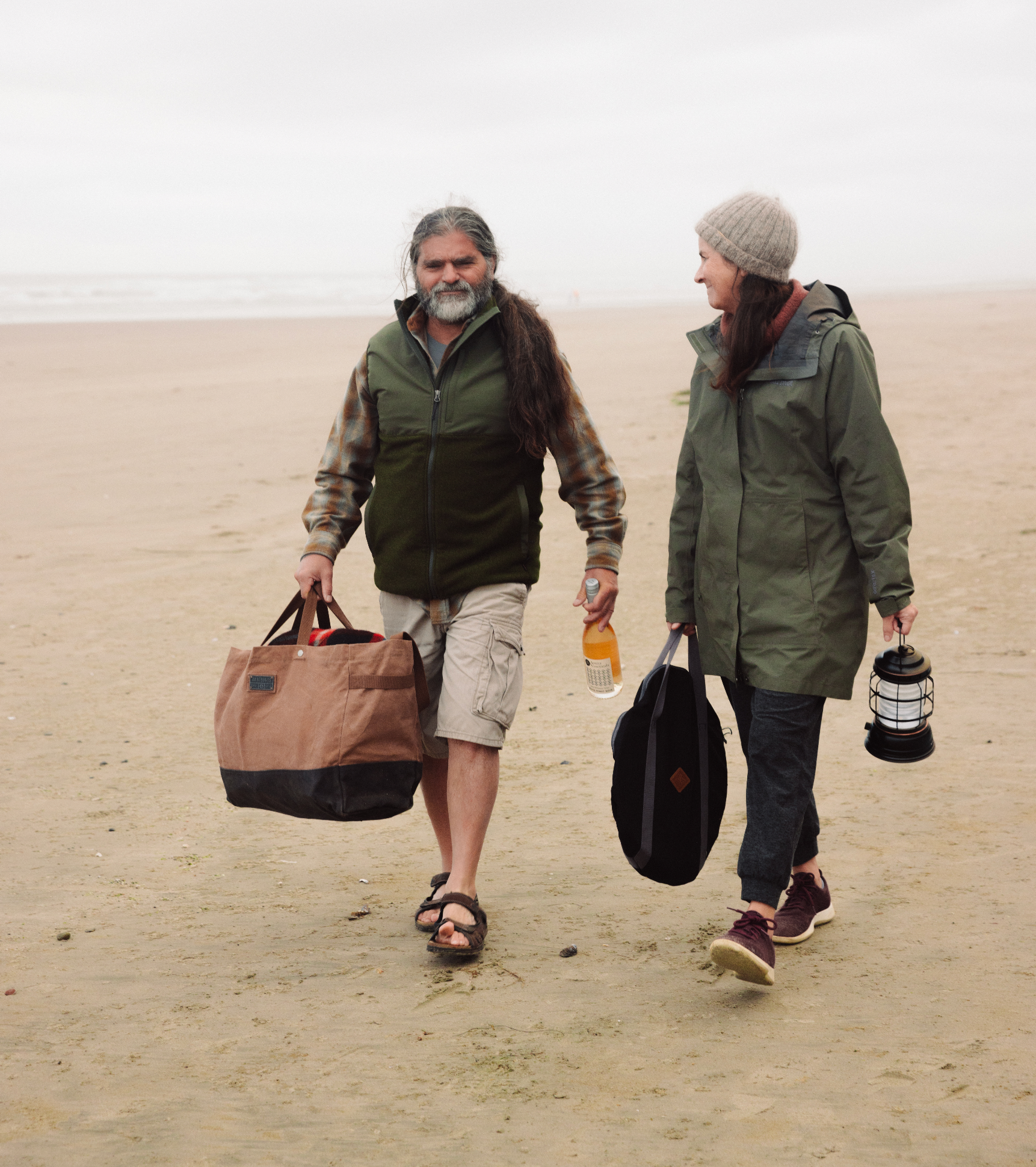 Barebones - Wholesale Tote Bag - Unisex - Neelum 40L Giant Tote- Waxed Canvas Bag3