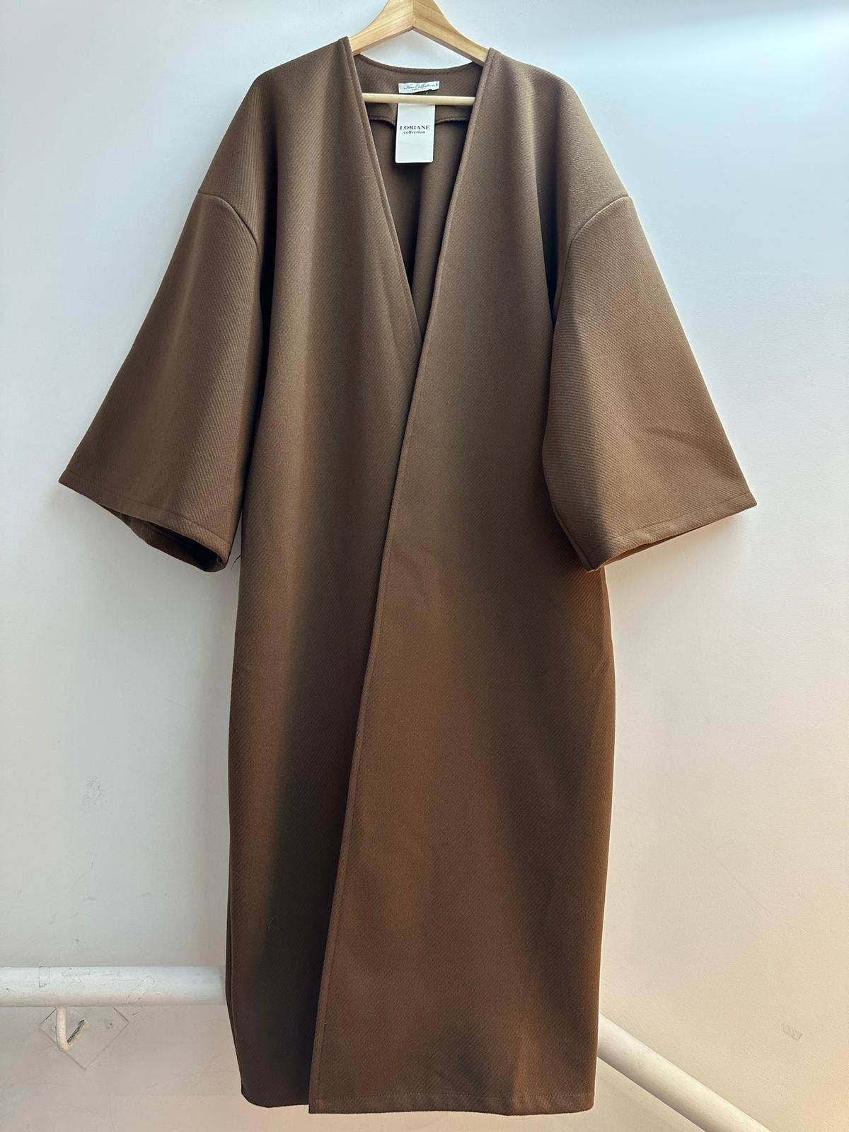 LORIANE - Vendita all'ingrosso Cappotto - Donna - Cappotto oversize lungo con tasca5