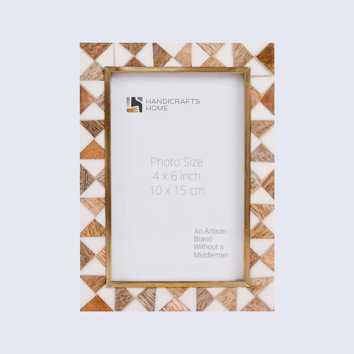 Photo Frame Halo Ivory, 3 Sizes for wholesale by Handicrafts Home