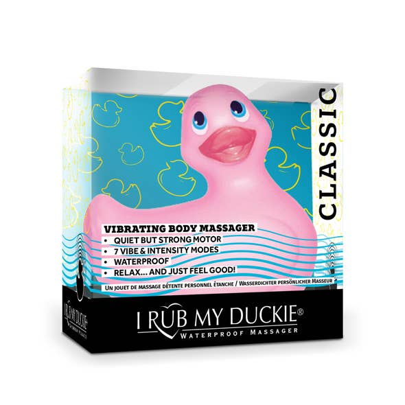 It's the BOMB® - Wholesale Sex Toy - 3 Pink Classic Ducks 'I Rub My Duckie Bath Massager Vibrator2