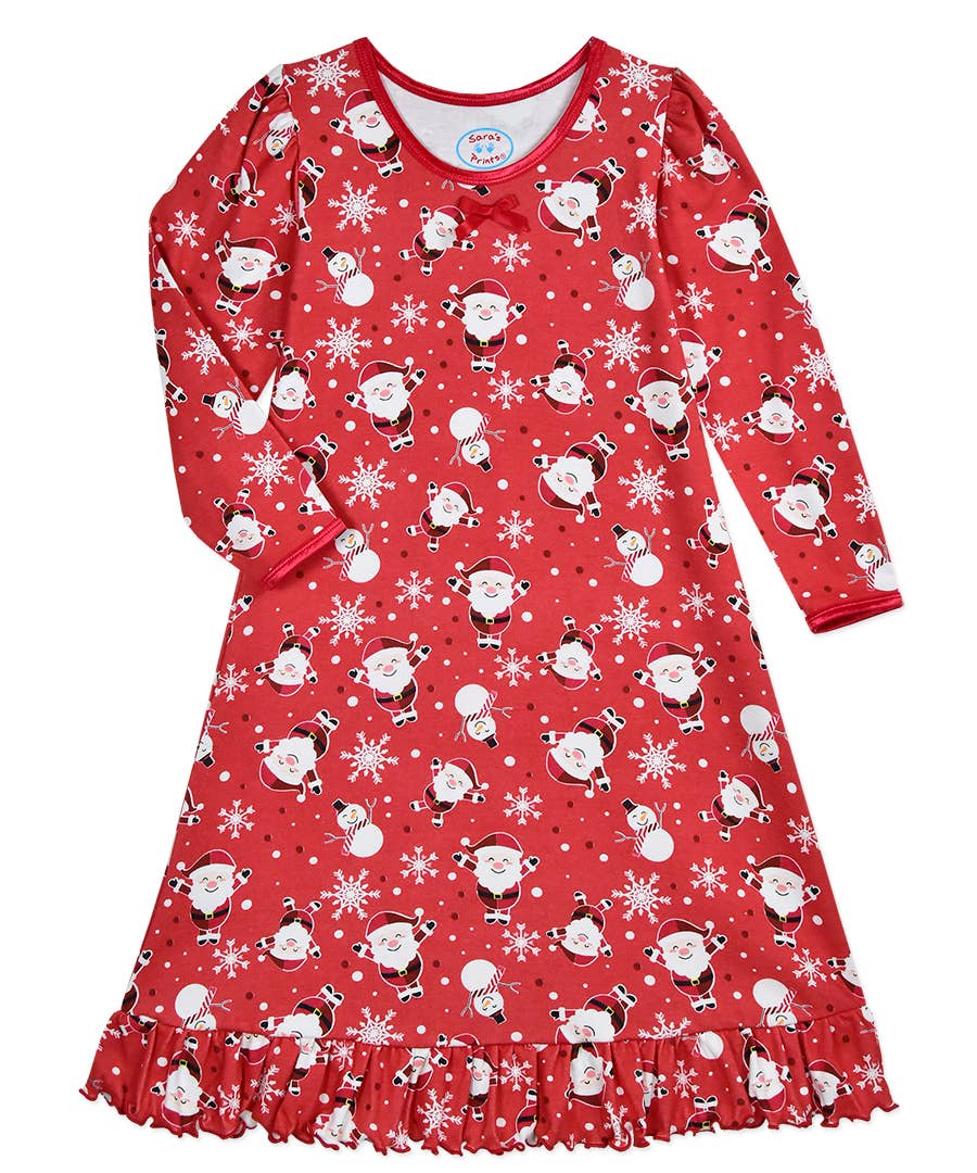 Sara's Prints - Vendita all'ingrosso Camicia da notte - Bambini - Camicia da notte a maniche lunghe Whirl-and-Twirl11