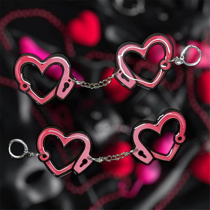 Heart Handcuffs for wholesale by Metalbox