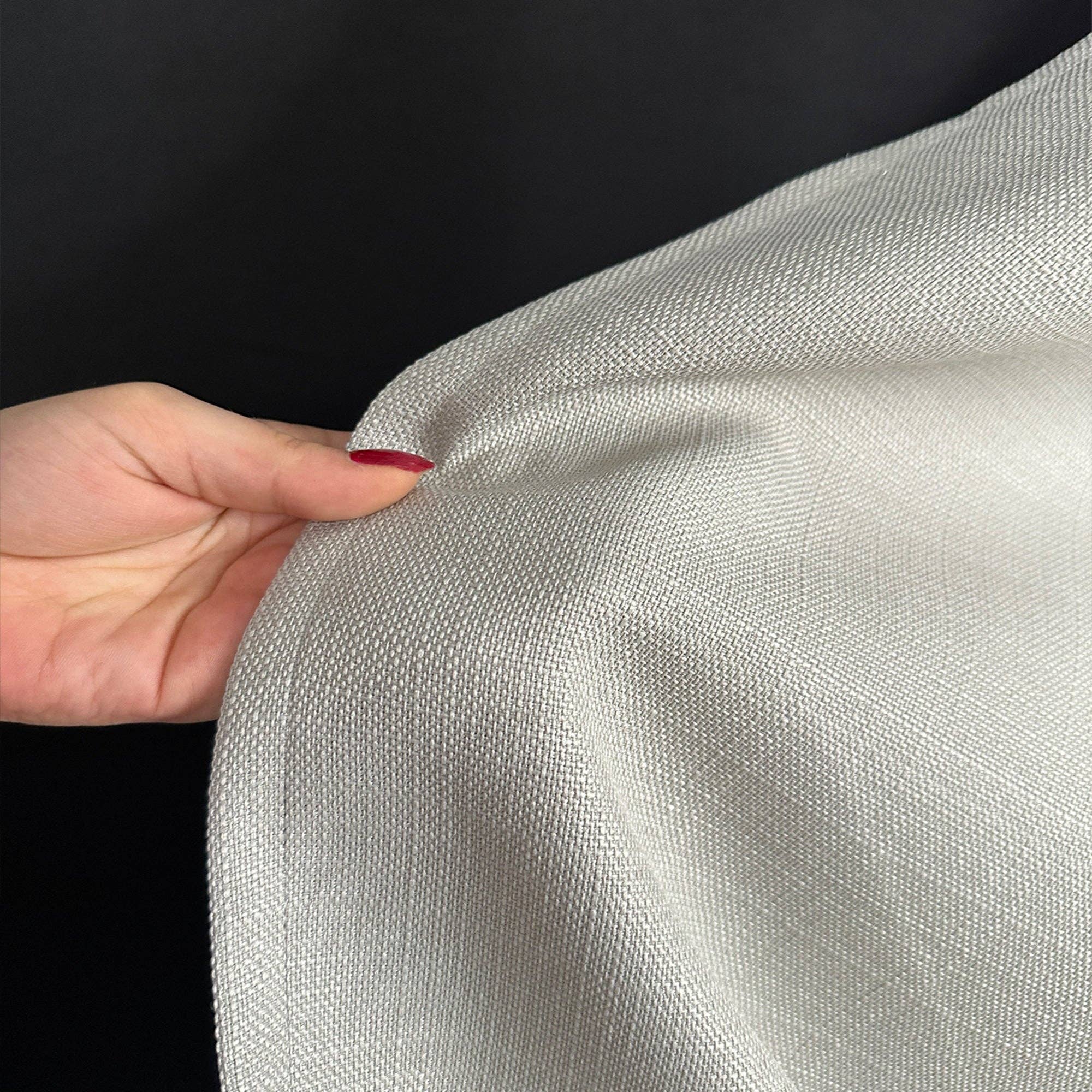 FLASHRUG LLC – wholesale Curtain – Linen Gray Curtain4