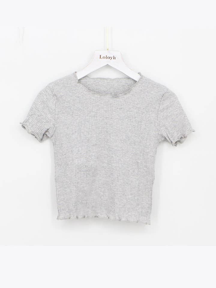 safistyle - Wholesale Knit Top - Women's - Solid Ribbed Top