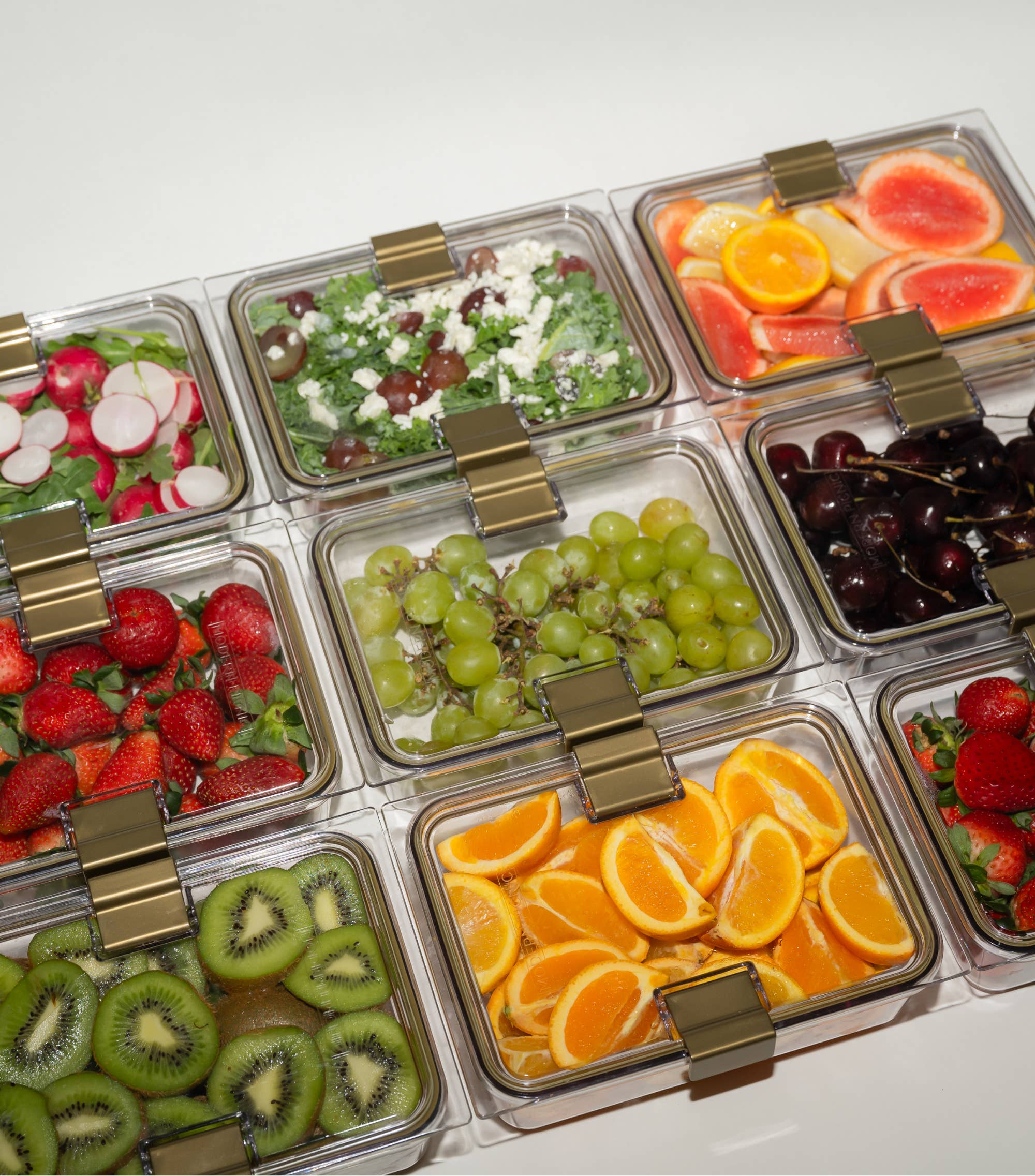 Modern Picnic – Großhandel Lebensmittelbehälter – 10-teiliges Set wiederverwendbarer Lebensmittelbehälter – Das ULTIMATIVE Meal-Prep-Set1