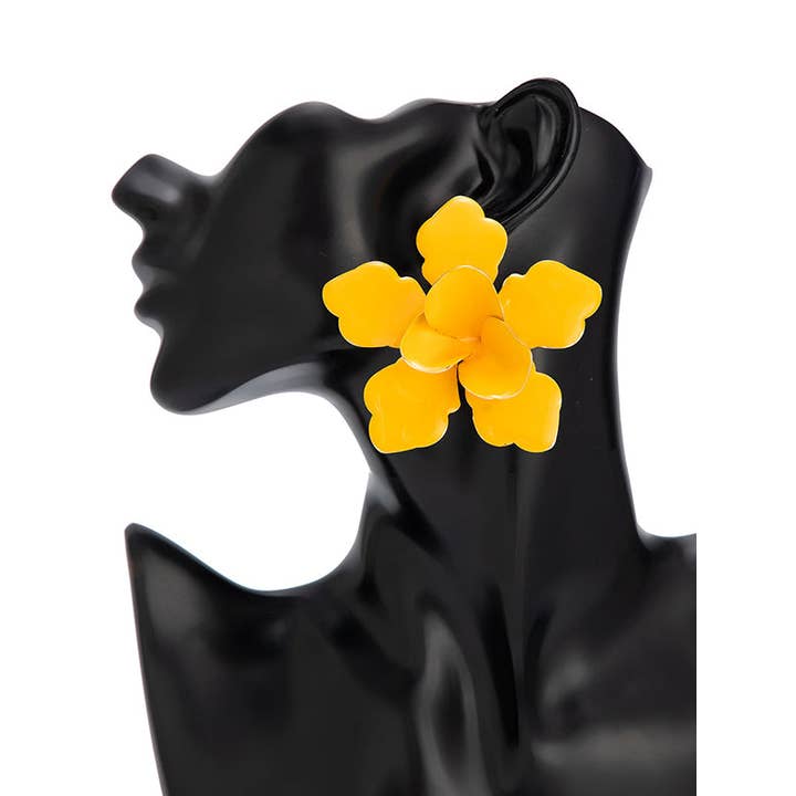 FurDecoration - Vente Boucles d'oreilles pendantes - Boucles d'oreilles pendantes en forme de fleur20