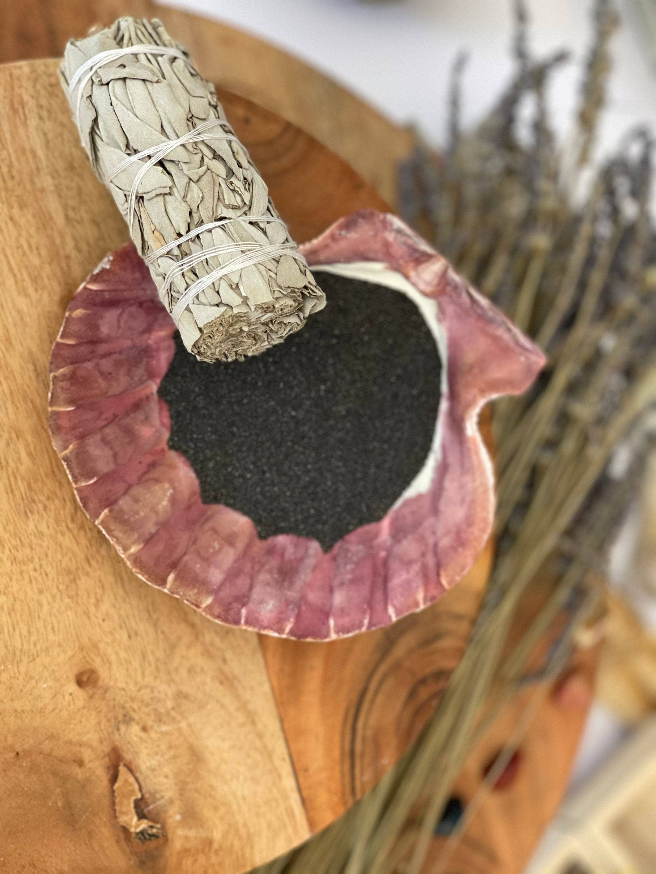 CaNatureLover - Vendita all'ingrosso Incensi - Sabbia nera e bianca per acquario, incenso, salvia, palo santo10