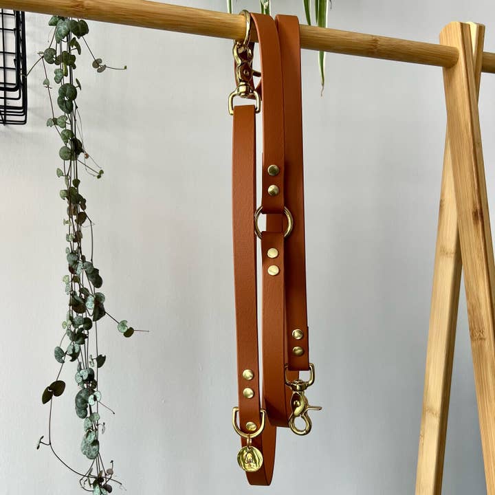 Oscar & co - Wholesale Pet Leash - Dog - Waterproof dog leash in camel Biothane2